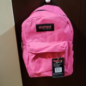 Pink backpack